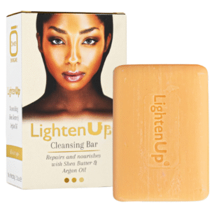 Lighten up cleansing soap bar
