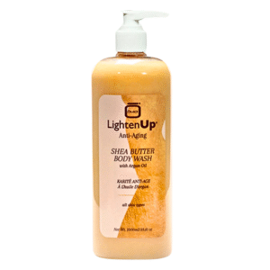 Lighten Up Anti-Aging Shea Butter Shower Gel With Argan Oil